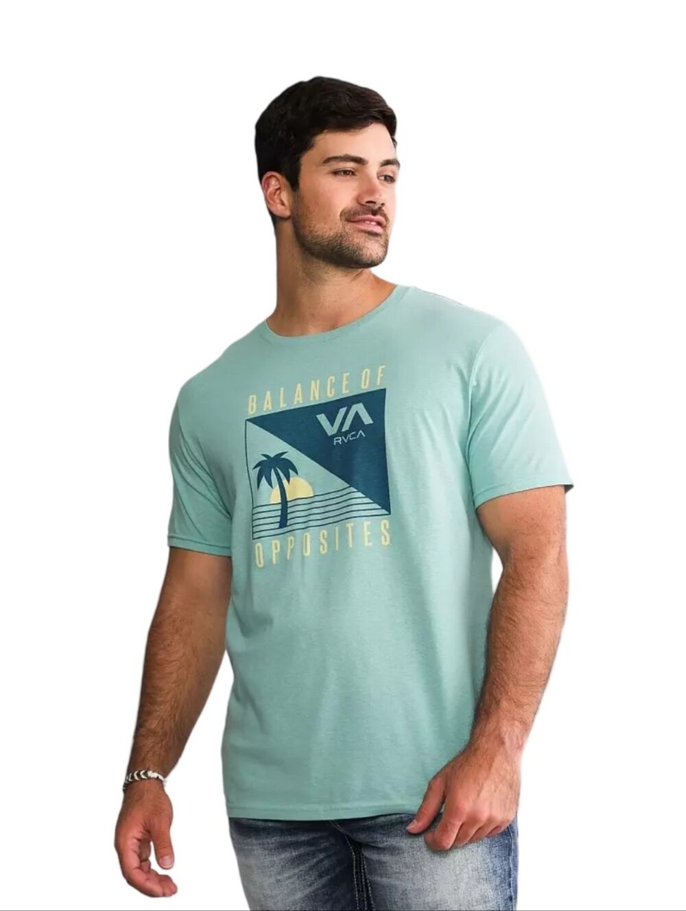 RVCA Kingston Balance Of Opposites Graphic Short Sleeve XXL